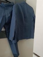 Te koop linnen heren pak maa t 48 nieuw, Kleding | Heren, Kostuums en Colberts, Ophalen of Verzenden, Nieuw, Maat 48/50 (M), Grijs
