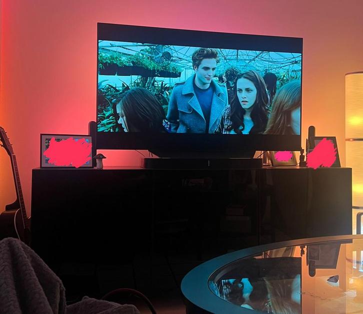 Als nieuw Ikea Besta tv meubel/kast 180 cm zwartbruin, Huis en Inrichting, Kasten | Televisiemeubels, Zo goed als nieuw, Minder dan 100 cm