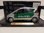 Mercedes Benz A klasse Polizei Maisto metal 1:18 KRD, Hobby en Vrije tijd, Modelauto's | 1:18, Ophalen of Verzenden, Zo goed als nieuw