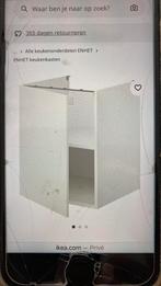 Ikea Enhet onderkast voor spoelbak/deur/plank, wit 60x62x75, Ophalen, Gebruikt, Wit, 50 tot 100 cm