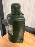 Groene Scheepslantaarn, Ophalen of Verzenden, Gebruikt, Lijn of Blok