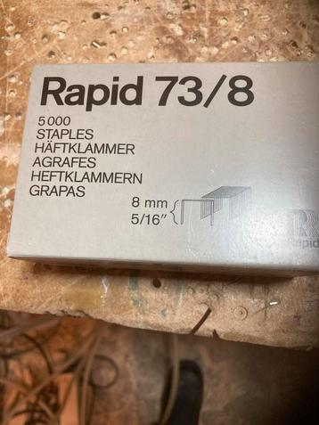 Rapid Nieten 73/8, 73/10, 73/12 - Diverse Lengtes beschikbaar voor biedingen