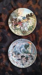 Twee mooie Franklin Mint wandborden , sierborden Wedgwood, Antiek en Kunst, Antiek | Wandborden en Tegels, Ophalen of Verzenden