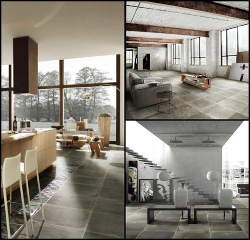 57.6 M2 INDUSTRIËLE TEGELS ELEGANZA VARESE GRAFITE., Tuin en Terras, Tegels en Klinkers, Nieuw, Terrastegels, Overige materialen