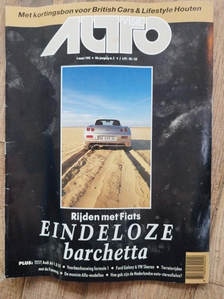 Autovisie 4 maart 1995 - 40e jaargang, Ophalen of Verzenden, Zo goed als nieuw, Overige merken, Autovisie