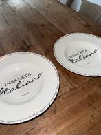 Riviera Maison Pasta Borden - Zo Goed Als Nieuw, Ophalen of Verzenden, Zo goed als nieuw, Bord(en), Overige stijlen