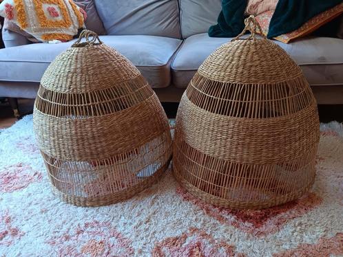 Torared lampenkap Ikea, Huis en Inrichting, Lampen | Lampenkappen, Nieuw, 50 cm of meer, Rond, Bruin, Ophalen