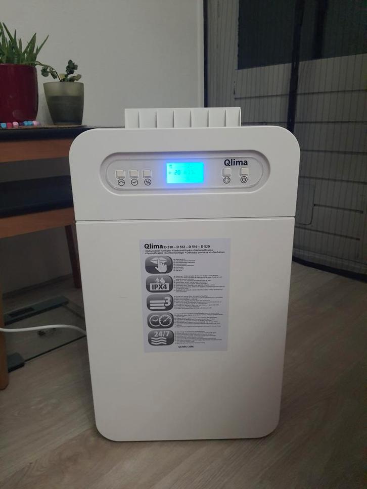 Qlima Luchtontvochtiger - Stille & Moderne Ontvochtiger, Witgoed en Apparatuur, Luchtbehandelingsapparatuur, Luchtontvochter, Ophalen of Verzenden