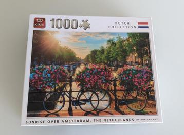King puzzel Amsterdamse gracht - 1000 stukjes