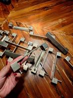 Set van 19 RVS handgrepen, Doe-het-zelf en Verbouw, Hang- en Sluitwerk, Ophalen of Verzenden, Gebruikt, Rvs, Overige typen