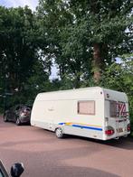 Caravan Burstner Ventana 465 ts, Caravans en Kamperen, Dwarsbed, Bürstner, 6 tot 7 meter, Tot en met 4