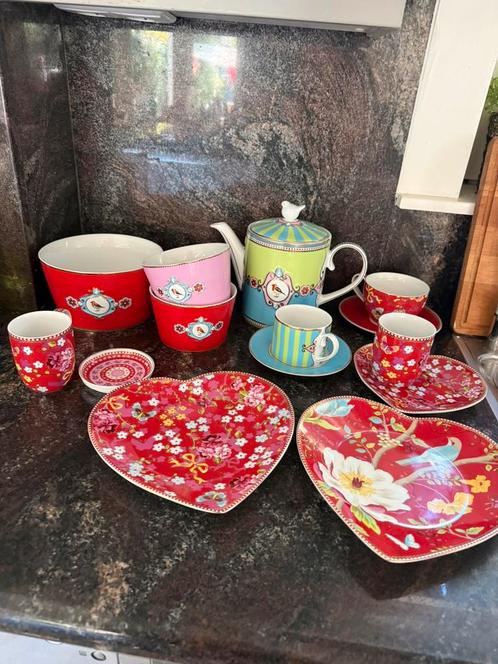 Pip Studio Loving Birds servies – uitgebreide set, Huis en Inrichting, Keuken | Servies, Ophalen