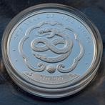 2025 Kingdom of Bhutan Snake - 1 oz silver, Ophalen of Verzenden, Zuidoost-Azië, Zilver