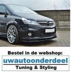 Maxton Design Spoiler Lip Splitter Voor Opel Zafira B OPC, Verzenden