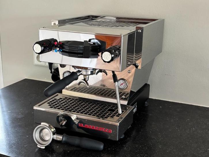 La marzocco linea mini rvs nieuwstaat, Witgoed en Apparatuur, Koffiezetapparaten, Zo goed als nieuw, Espresso apparaat, 10 kopjes of meer
