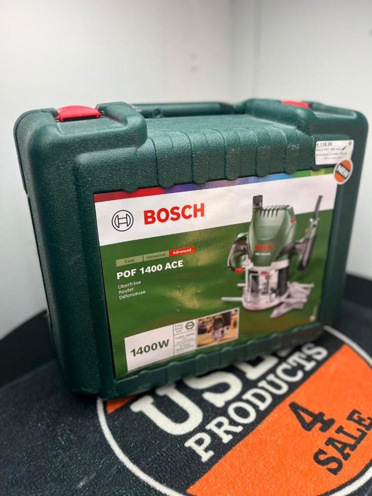 Bosch POF 1400 ACE Bovenfrees in Koffer, Hobby en Vrije tijd, Overige Hobby en Vrije tijd, Nieuw, Ophalen of Verzenden