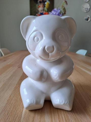 Vintage beeld pandabeer 16 x 10 cm jaren 80 beschikbaar voor biedingen