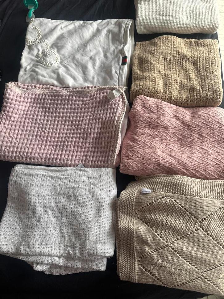 Diverse Babydekens - Mooie kwaliteit!, Kinderen en Baby's, Dekens, Slaapzakjes en Inbakerproducten, Zo goed als nieuw, Deken, 70 tot 85 cm