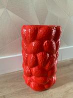 Nieuwe porseleinen aardbeien vaas, Minder dan 50 cm, Nieuw, Ophalen of Verzenden, Rood