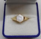 Zilveren verstelbare vergulde Ania Haie ring nr.1549, Sieraden, Tassen en Uiterlijk, Verzenden, Zo goed als nieuw, 17 tot 18, Dame