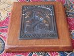 Mooie antieke plaquette uit Frankrijk van Maria met kind., Antiek en Kunst, Ophalen of Verzenden
