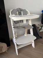 Kinderstoel Hauck Alpha met eetblad en kussen, Kinderen en Baby's, Kinderstoelen, Ophalen, Gebruikt, Meegroeistoel, Stoelverkleiner