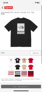 Supreme - The North Face - Shirt / T-Shirt Maat L Black, Kleding | Heren, T-shirts, Nieuw, Maat 52/54 (L), Ophalen of Verzenden