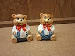 Stenen beren: peper & zout setje, Verzamelen, Beelden en Beeldjes, Ophalen of Verzenden, Zo goed als nieuw, Dier