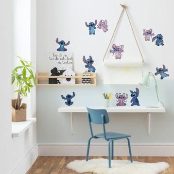Stitch en Angel muurstickers Happy Aloha Love *Muurdeco4kids beschikbaar voor biedingen