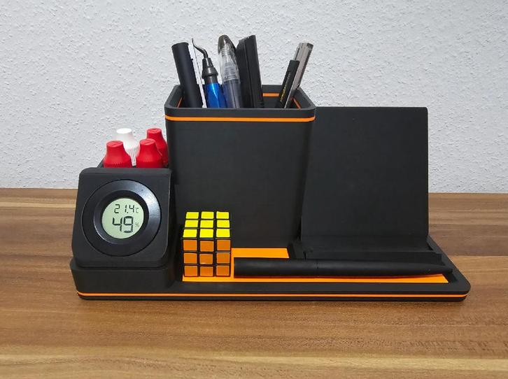 Custom Bureau Organizer, Telecommunicatie, Telefoonhouders, Nieuw, Fiets, Ophalen of Verzenden