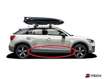 Portierlijst set platinium grijs Audi Q2 GA  81A071328 1RR beschikbaar voor biedingen