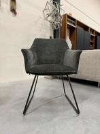 (1) Leolux Mara eetkamerstoel Jab stof design stoel, Leolux, Nieuw, Ophalen of Verzenden, Eén