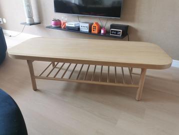 Salontafel, ovaal, licht eiken hout (Listerby, Ikea)  beschikbaar voor biedingen