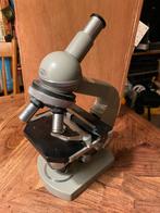Olympus microscoop met kist., Ophalen of Verzenden, Gebruikt, 400x tot 1000x, Biologische microscoop