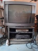 Oude Philips TV met kast, Audio, Tv en Foto, Vintage Televisies, Ophalen, Gebruikt, 60 tot 80 cm, Philips
