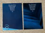 Mercedes-Benz kleuren en bekleding brochures 1986 W124 W201, Ophalen of Verzenden, Zo goed als nieuw, Mercedes