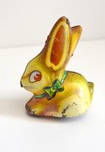 Vintage Lehmann 'hop hop' tinnen konijn West Germany 918, Antiek en Kunst, Antiek | Speelgoed, Ophalen of Verzenden