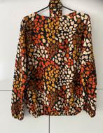 Blouse in najaar/bruin tinten maat M, Ophalen of Verzenden, Zo goed als nieuw, Bruin