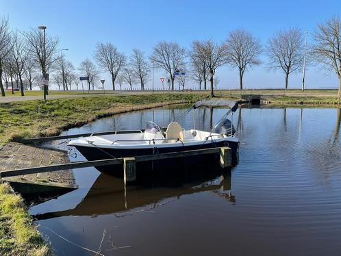 Mooie console boot, 60PK YAMAHA met vele opties & trailer, Watersport en Boten, Vis- en Consoleboten, Gebruikt, 50 tot 70 pk, 3 tot 6 meter
