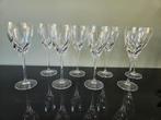 Set van 8 vintage Toscane kristallen glazen voor (rode) wijn, Ophalen of Verzenden