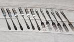 12 Gebaksvorkjes verzilverd EPNS, Antiek en Kunst, Antiek | Bestek, Ophalen of Verzenden