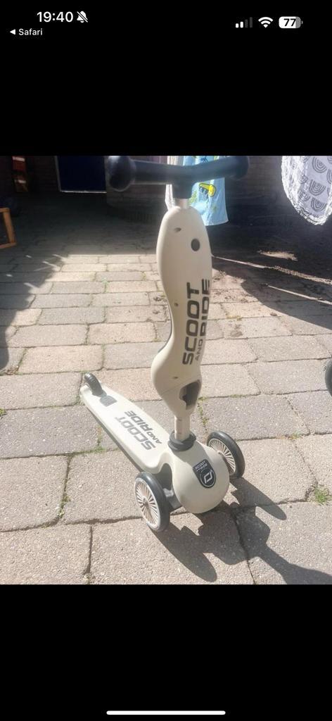 Scoot and Ride Highwaykick 1, Kinderen en Baby's, Speelgoed | Buiten | Voertuigen en Loopfietsen, Zo goed als nieuw, Ophalen of Verzenden