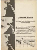 GILLETTE CONTOUR Draait comfortabel mee 1980, Verzenden, Zo goed als nieuw, Overige typen