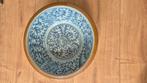 Chinees antieke blauw witte porseleinen schaal, Antiek en Kunst, Ophalen