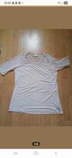 Ivoorkleur Kaffe shirt, maat L, Kaffe, Ophalen of Verzenden, Zo goed als nieuw, Korte mouw