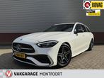 Mercedes C-klasse Estate 200 AMG Line|Adap.Cruise|Stoelverwa, Automaat, 4 cilinders, Met garantie (alle), Wit