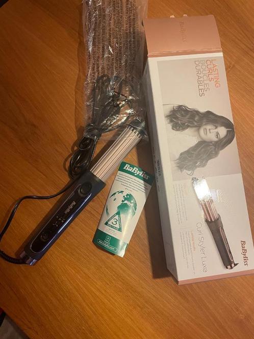 BaByliss Curl Styler Luxe Krultang C112E, Sieraden, Tassen en Uiterlijk, Uiterlijk | Haarverzorging, Zo goed als nieuw, Krultang of Stijltang