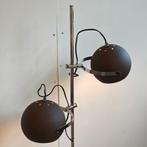 Vintage Herda bollen vloerlamp, Huis en Inrichting, Lampen | Vloerlampen, Ophalen, Gebruikt, Vintage, Metaal