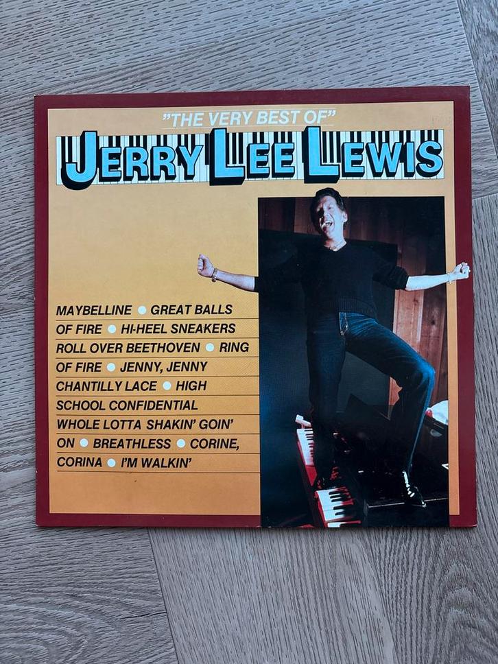 Jerry Lee Lewis - The Very Best Of Vinyl, Cd's en Dvd's, Vinyl | Overige Vinyl, Gebruikt, 12 inch, Ophalen of Verzenden