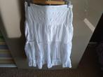 Witte rok met kanten stroken, Maat 38/40 (M), Bindi, Wit, Ophalen of Verzenden